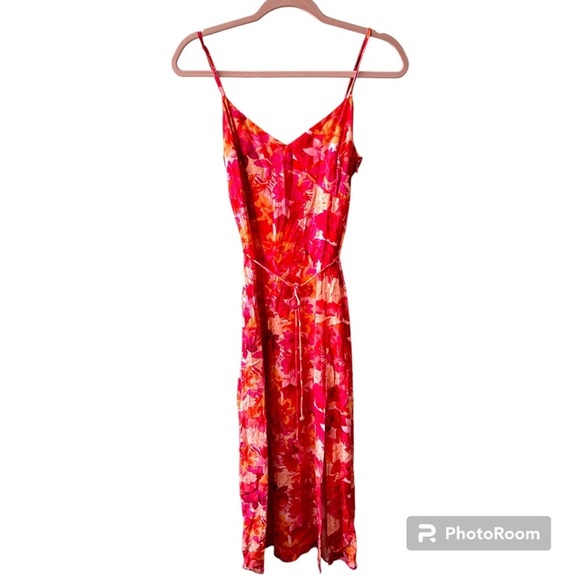 L Space Harper Midi Dress Size Small Floral EUC G0334 - Picture 3 of 10